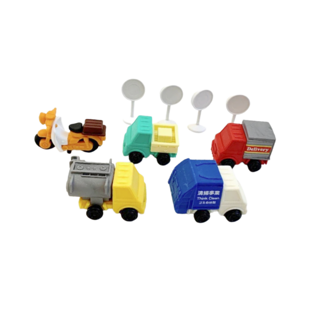 Iwako Japanese School Supply Eraser Set