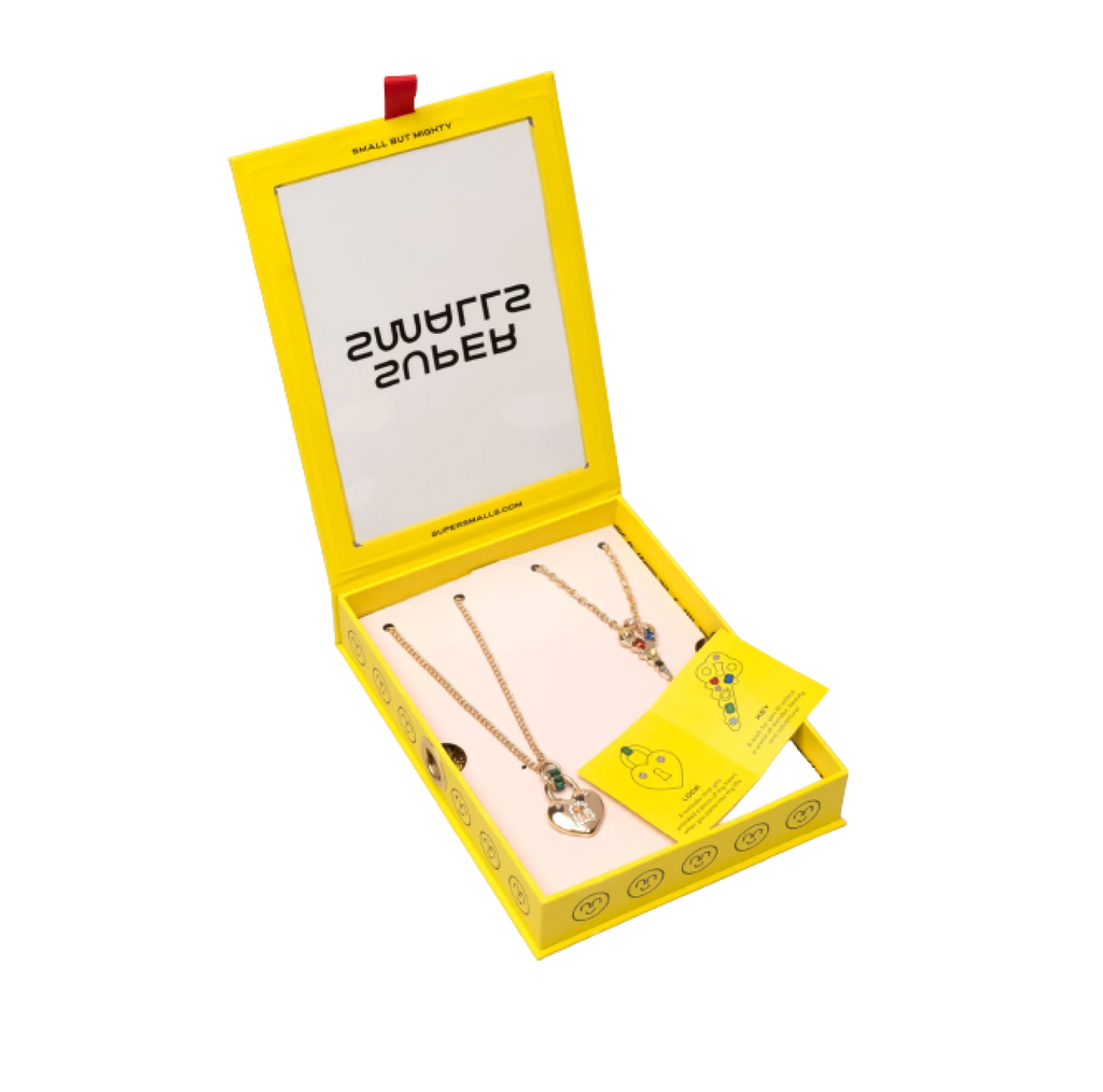 Mommy & Me: Lock & Key Necklace Set – Super Smalls