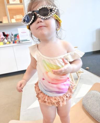 Nalani Rainbow Softice Swimsuit Molo on Design Life Kids