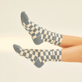 Adult Checkerboard Socks on Design Life Kids