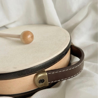 Wooden Hand Drum All Wooden Elements on Design Life Kids