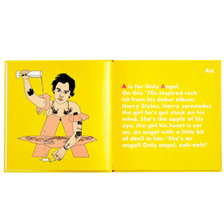 Harry Styles Legends Alphabet Book on DLK