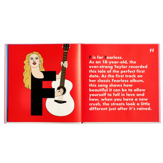 Taylor Swift Legends Alphabet Book