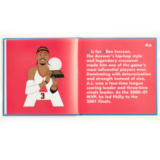 Basketball 76ers Alphabet Legends Book at DLK