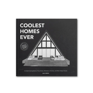 Coolest Homes Ever Mini Coloring Book Paige Tate & Co on Design Life Kids