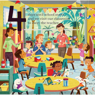 Countdown to School Board Book BabyLit on Design Life Kids