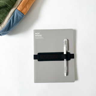 Nuuna by Brandbook Not White Notebook Grey on DLK