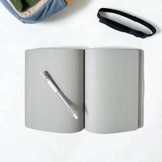 Nuuna by Brandbook Not White Notebook Grey on DLK