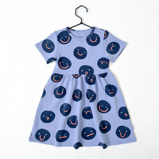 Olive and the Captain Faces All Over Dress on DLK