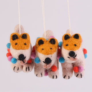 Dog Felt Ornament - Willa Wrap Kids on Design Life Kids