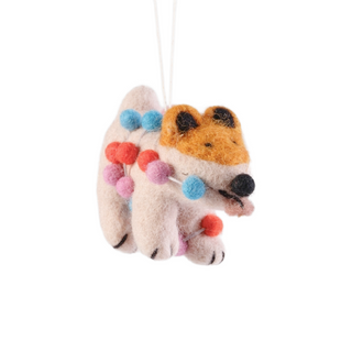 Dog Felt Ornament - Willa Wrap Kids on Design Life Kids