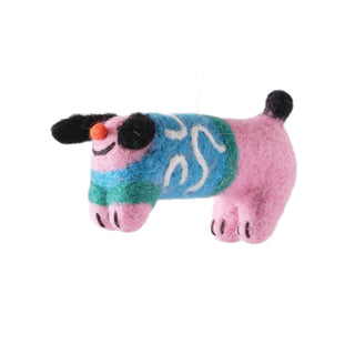 Dog Felt Ornament - Stumpy Wrap Kids on Design Life Kids