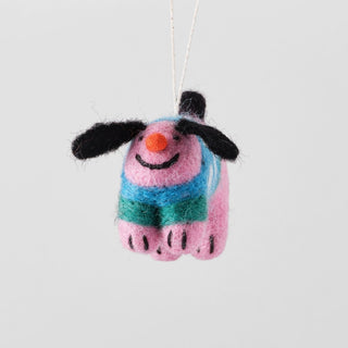 Dog Felt Ornament - Stumpy Wrap Kids on Design Life Kids