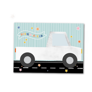 Pretend Play Design A Car Notepad