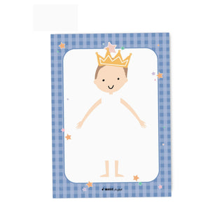 Pretend Play Dress A Doll Notepad Magic Playbook on Design Life Kids