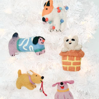 Playful dog ornaments at Design Life Kids