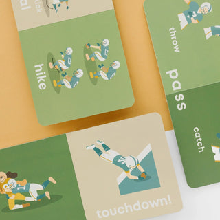 Football Baby Board Book on Design Life Kids