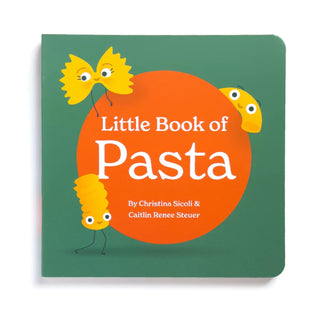 A Little Book of Pasta Board Book for little foodies at DLK