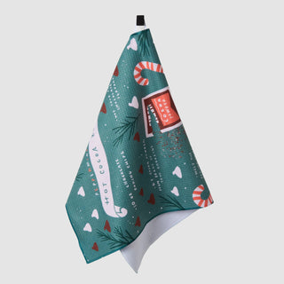 Geometry Hot Cocoa Bomb Kitchen and Hand Towels at DLK