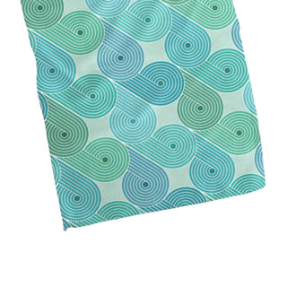 Geometry Blue Kitchen & Hand Towels at DLK