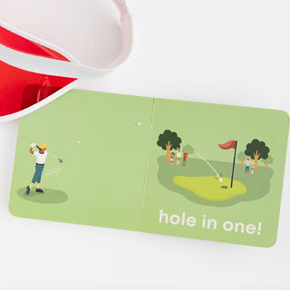 Golf Baby Board Book on Design Life Kids