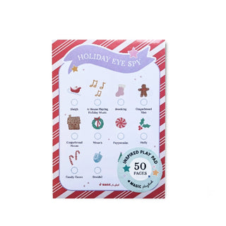 Holiday Eye Spy Notepad at DLK