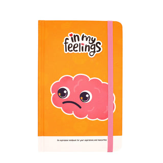 In My Feelings Journal - Orange In My Feelings on Design Life Kids