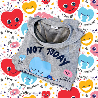 Adults Not Today Sweatshirt on DLK