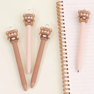 Kawaii Bear Pencil BC Mini on Design Life Kids