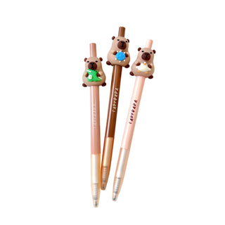 Kawaii Capybara Gel Pen at Design Life Kids
