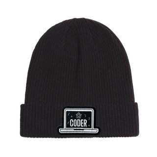 Kids Cotton Coding Whizz Beanie at DLK