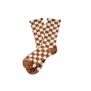 Checkerboard Kids Socks