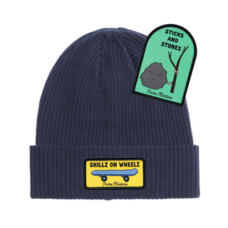 Kids Cotton Skateboarding Beanie at DLK