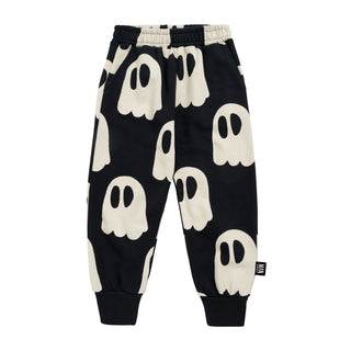 Little Man Happy Phantom Ghosts Print Sweatpants for kids at DLK