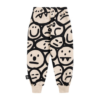 Silly Faces Sweatpants on Design Life Kids