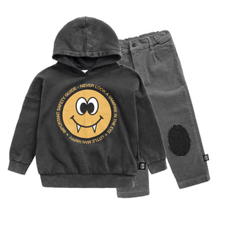 Little Man Happy Dracula Smiley Sweatshirt for kids at DLK