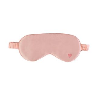 Lost Pattern Love Heart Silk Sleep Mask at DLK