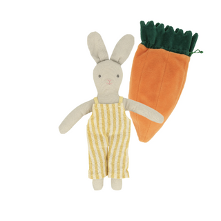 Meri Meri Carrot Rabbit Doll Set on DLK