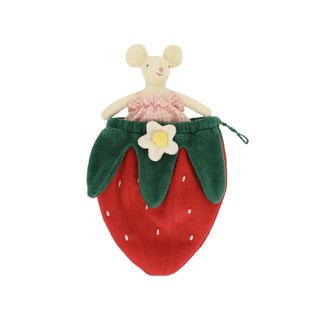 Strawberry Mouse mini Doll on DLK