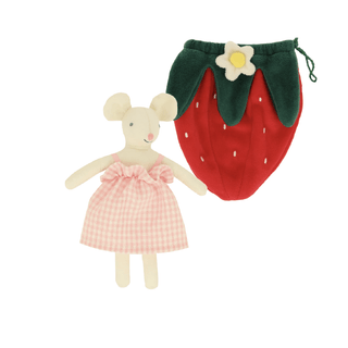 Strawberry Mouse mini Doll on DLK