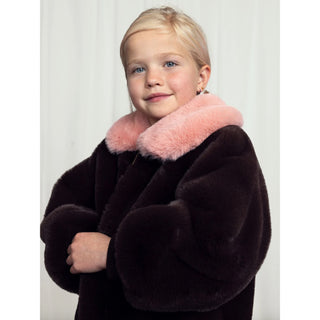 Mini Rodini Faux Fur Coat at Design Life Kids