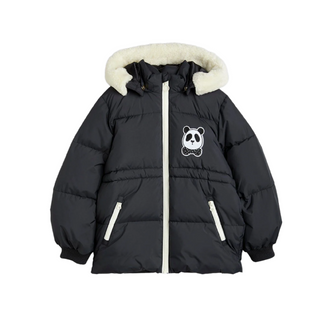 Mini Rodini Panda Puffer Jacket on Design Life Kids