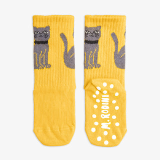 Mini Rodini Cat Socks for Kids at DLK