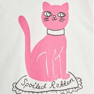 Mini Rodini Cat Tee Shirt for Kids on Design Life Kids