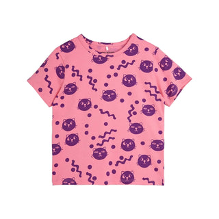 Squiggly Cats T-Shirt Mini Rodini on Design Life Kids