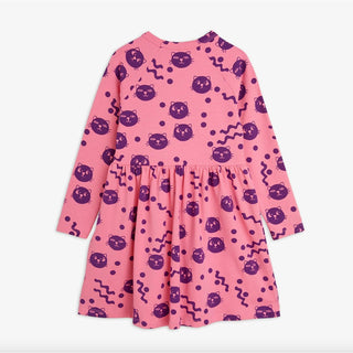 Squiggly Cats Dress Mini Rodini on Design Life Kids