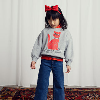 Mini Rodini Cat Sweatshirt on Design Life Kids