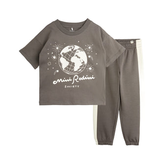 Mini Rodini Society Sweatpants on Design Life Kids