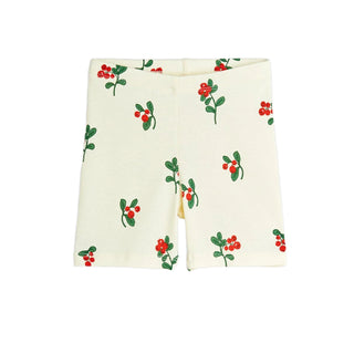 Mini Rodini Kids Lingonberries Bike Shorts at Design Life Kids