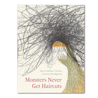 Monsters Don't Get Haircuts Hardcover Book at DLK